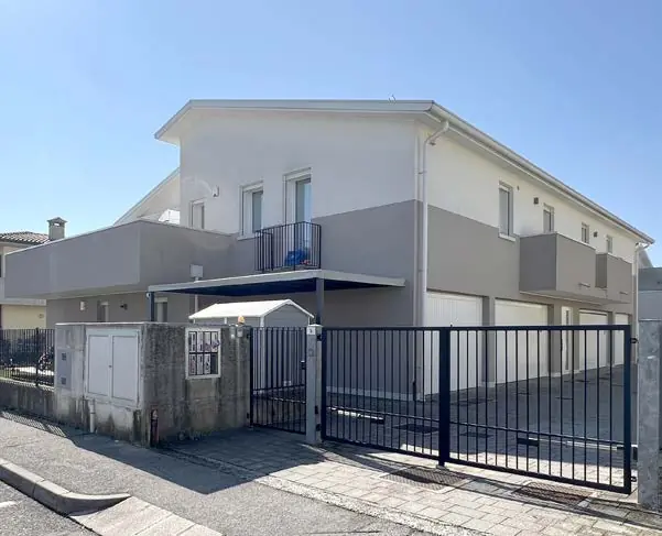 Cantiere realizzato in Via Po a Sovizzo